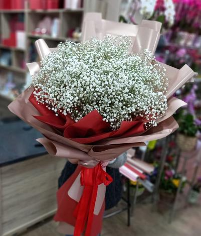 Букет цветов из: Гипсофила в Малой Джалге