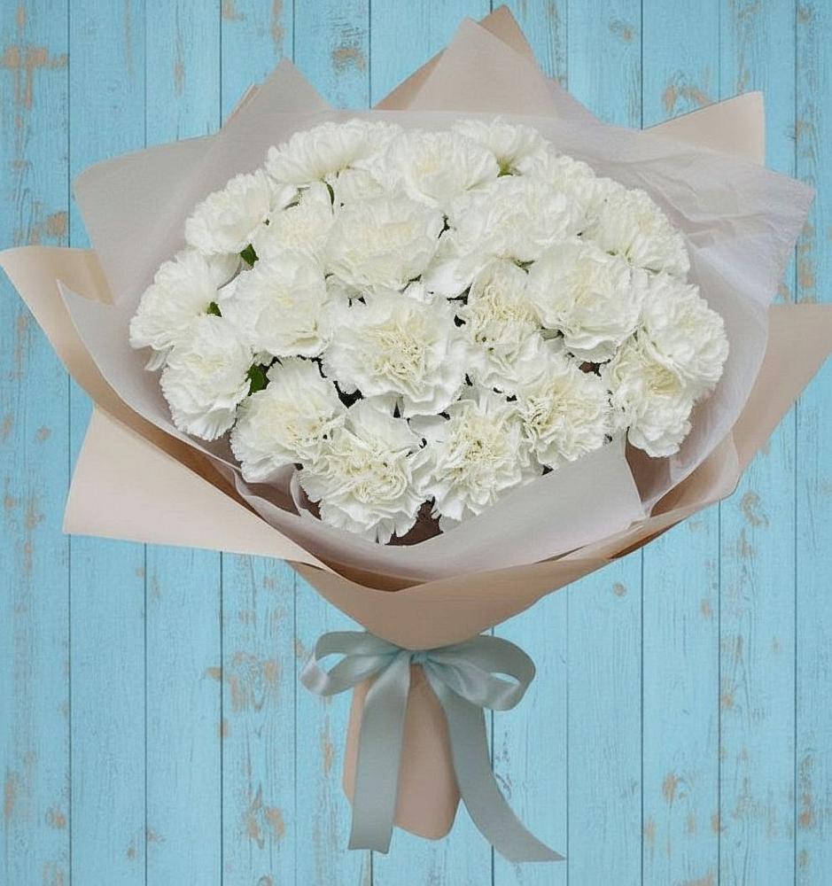 Букет цветов из: Гвоздики в Малой Джалге