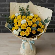 Букет цветов из:  Розы в Малой Джалге