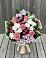 Букет цветов из: Альстромерии, Гвоздики, Розы и Хризантемы в Малой Джалге