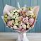Букет цветов из: Альстромерии и Розы в Малой Джалге