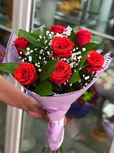 Букет цветов из:  Розы #REPLACE_PRED# Малой Джалге