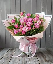 Букет Розовый кустик в Малой Джалге