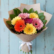 Букет цветов из:  Герберы #REPLACE_PRED# Малой Джалге