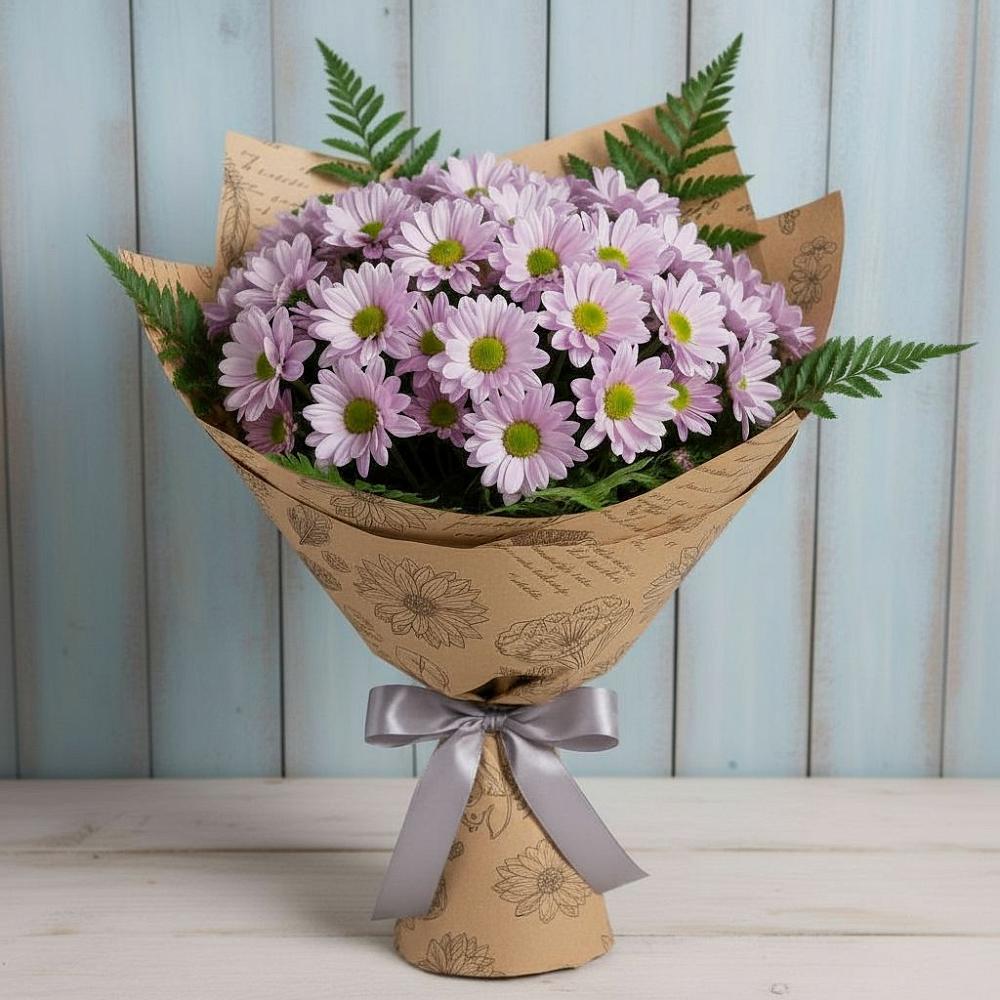 Букет цветов из: Хризантемы в Малой Джалге