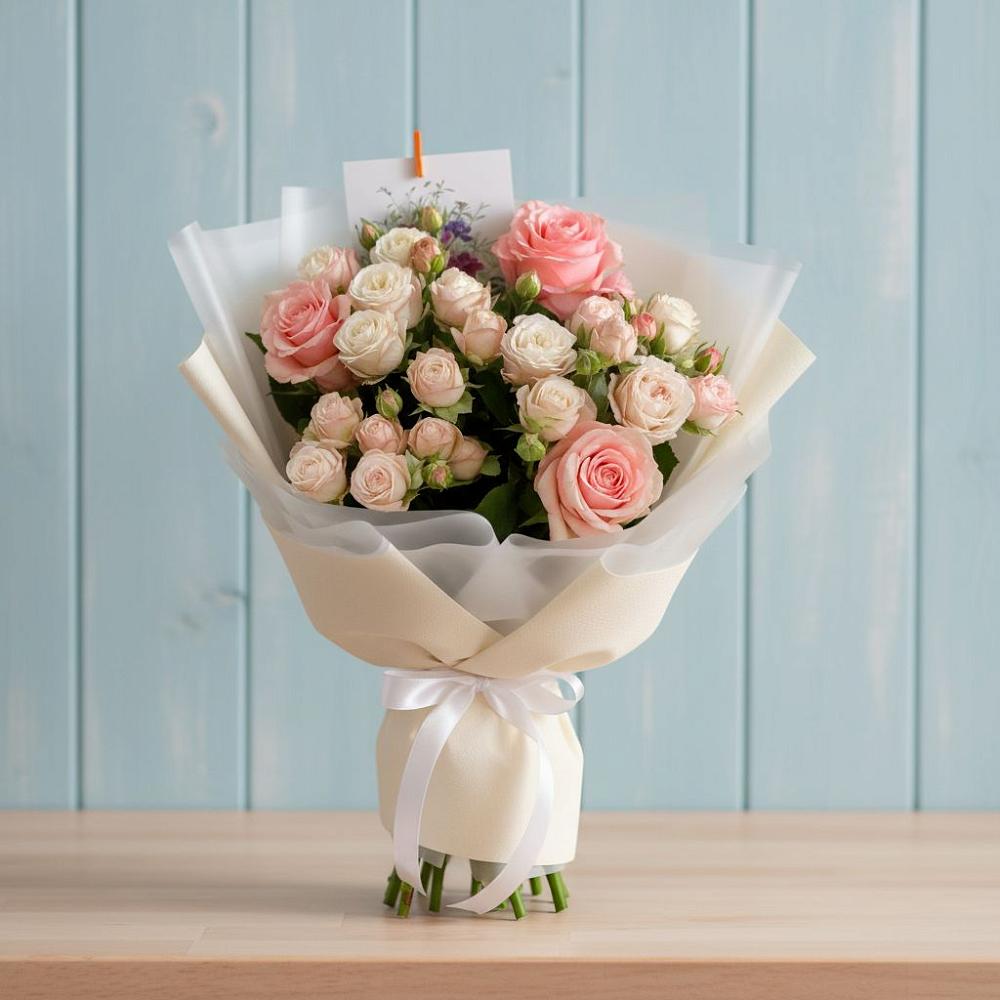 Букет цветов из: Розы в Малой Джалге