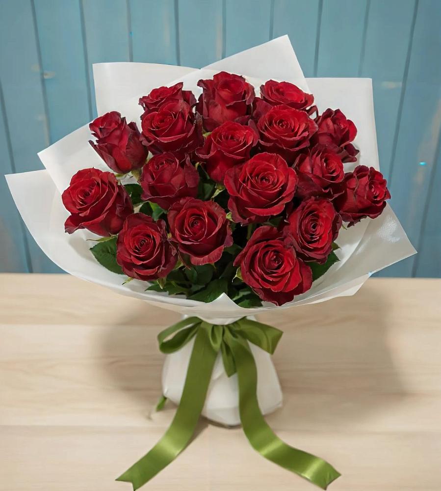 Букет Красные розы в Малой Джалге