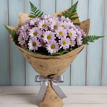 Букет цветов из:  Хризантемы #REPLACE_PRED# Малой Джалге