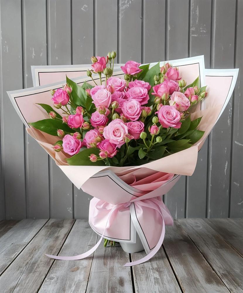 Букет Розовый кустик в Малой Джалге