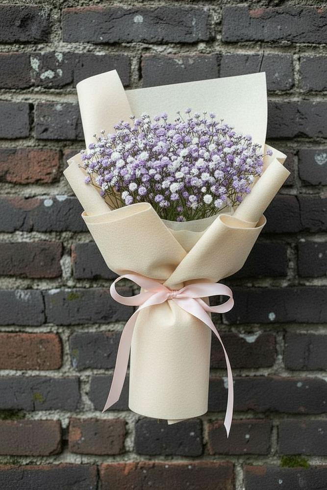 Букет цветов из: Гипсофила в Малой Джалге