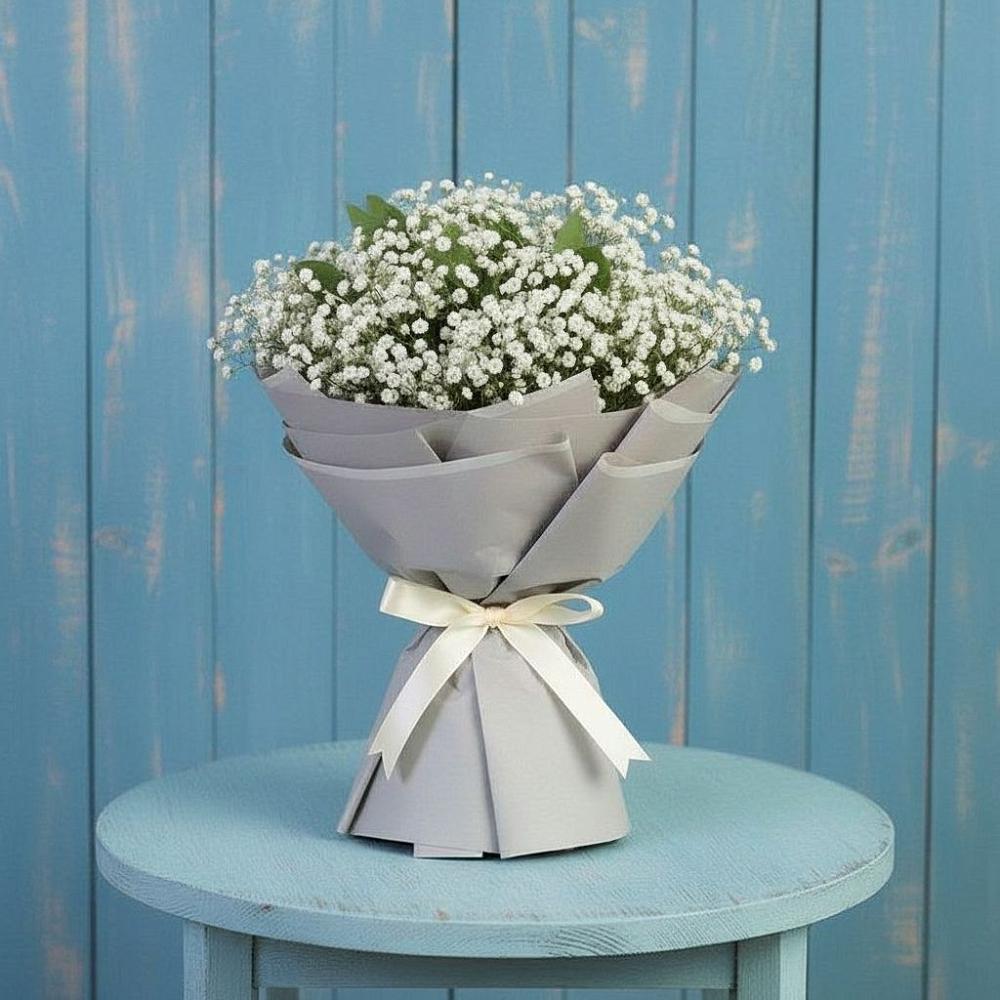 Букет цветов из: Гипсофила в Малой Джалге