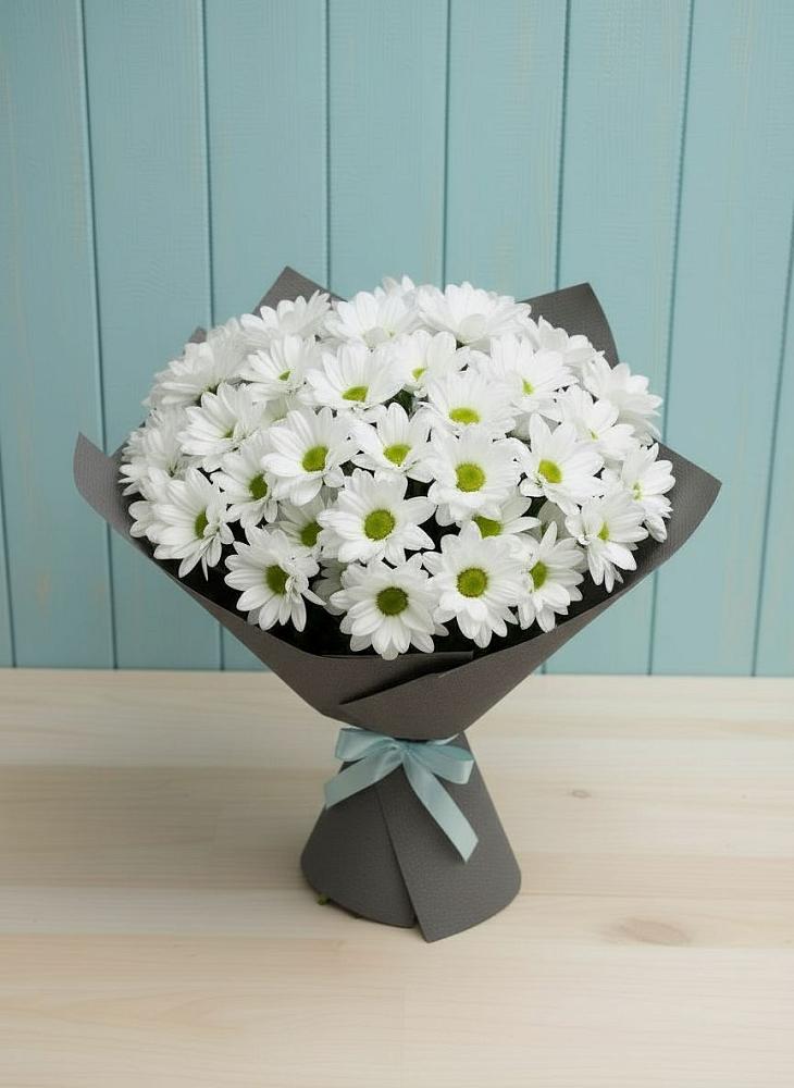 Букет цветов из: Хризантемы в Малой Джалге