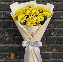 Букет цветов из:  Хризантемы в Малой Джалге