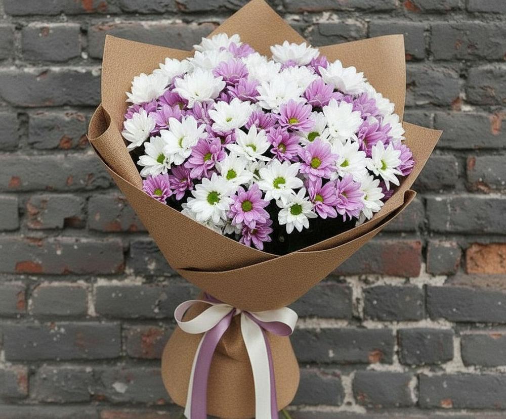 Букет цветов из: Хризантемы в Малой Джалге