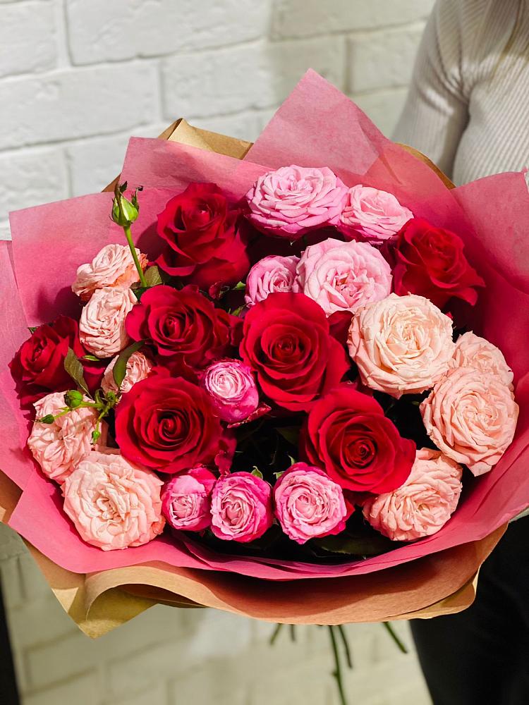 Букет цветов из: Розы в Малой Джалге