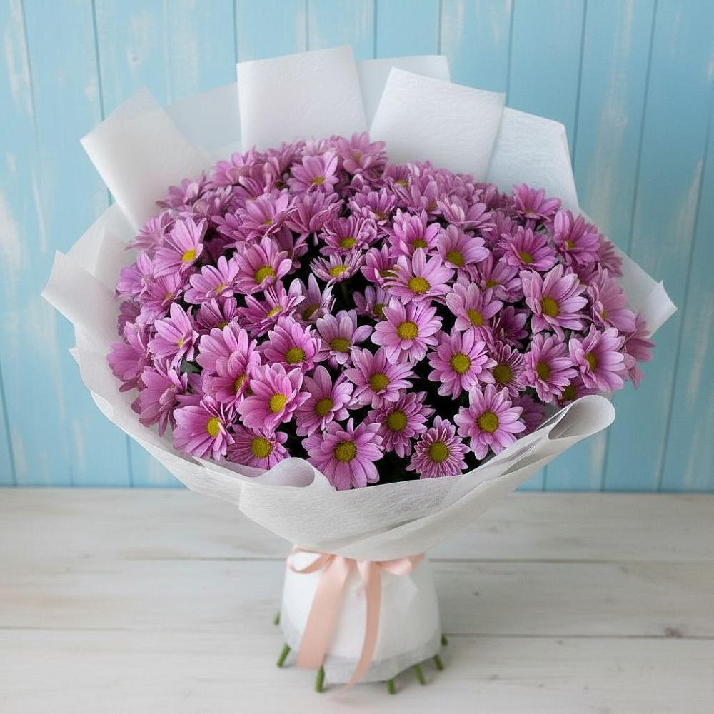 Букет цветов из: Хризантемы в Малой Джалге