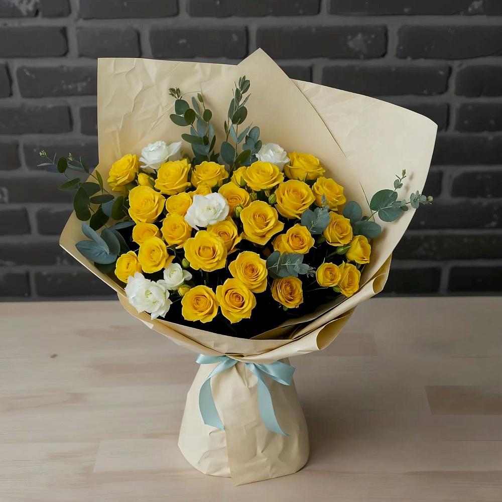 Букет цветов из: Розы в Малой Джалге