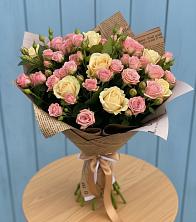 Букет цветов из:  Розы в Малой Джалге