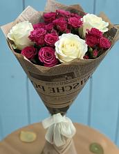 Букет цветов из:  Розы в Малой Джалге