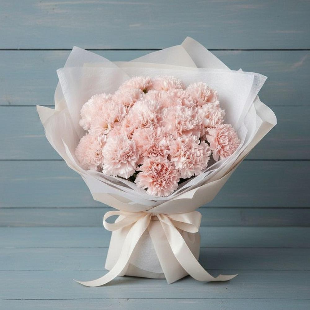 Букет цветов из: Гвоздики в Малой Джалге