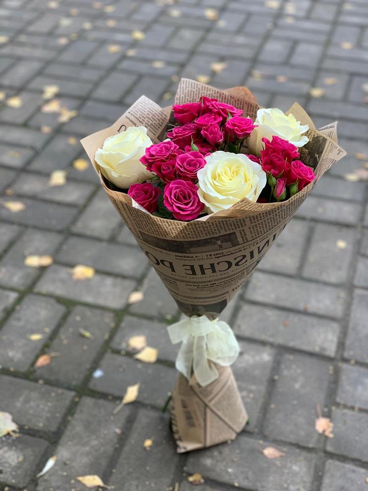 Букет цветов из: Розы в Малой Джалге