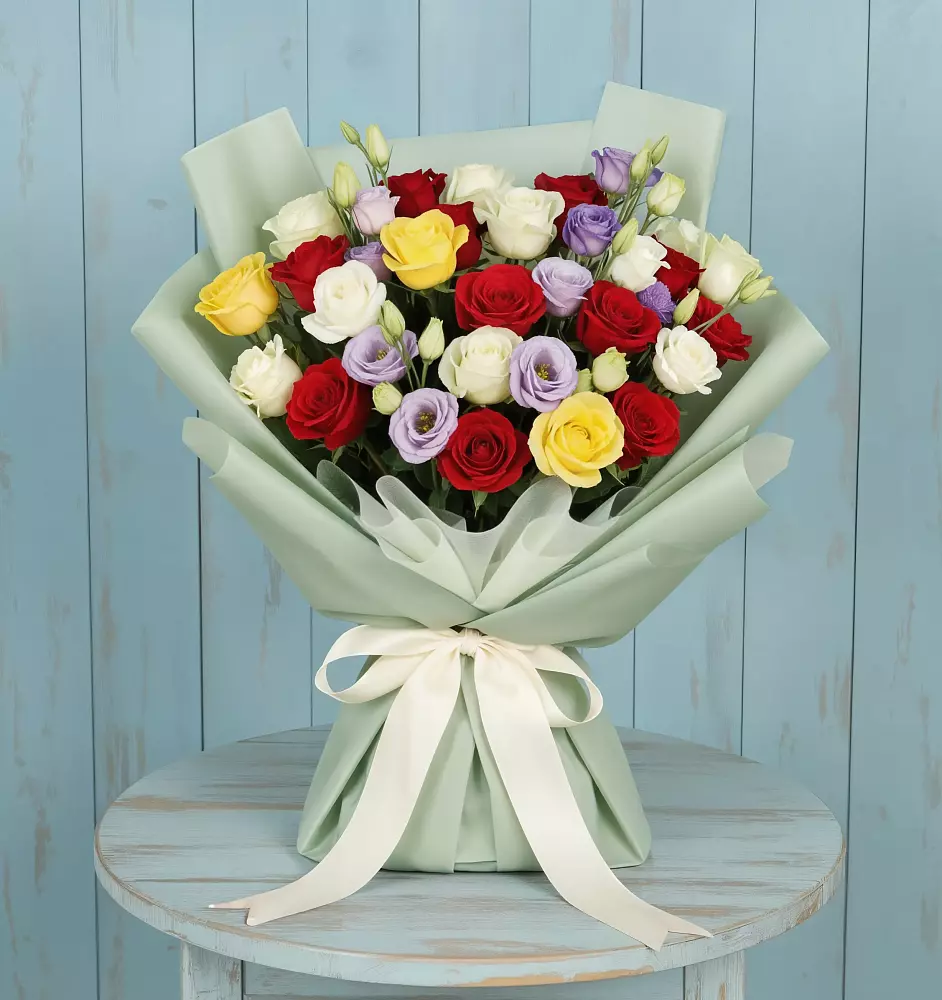 Букет цветов из: Розы в Малой Джалге