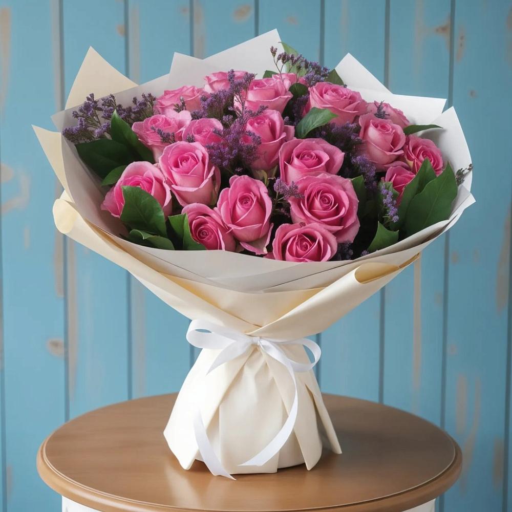 Букет цветов из: Розы в Малой Джалге