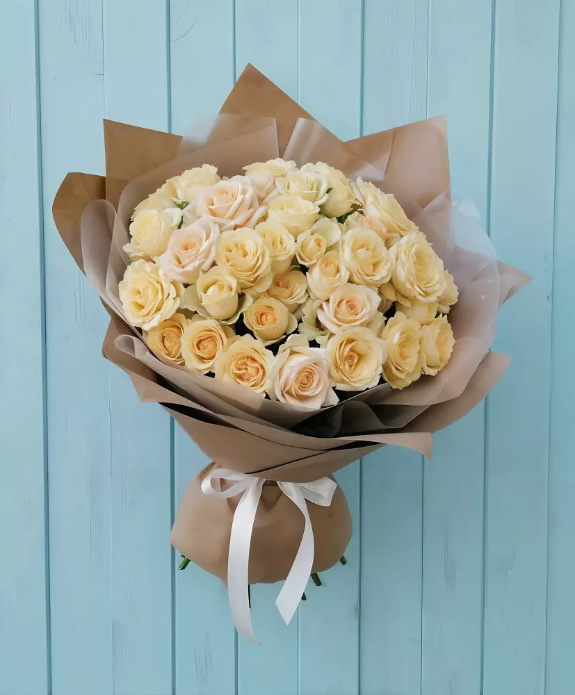 Букет Кремовое облако в Малой Джалге