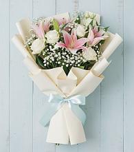 Букет цветов из:  Лилии в Малой Джалге